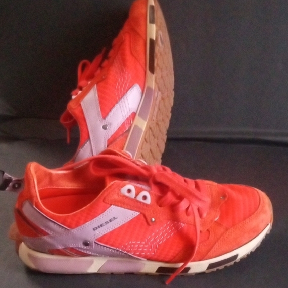 Diesel Shoes - Diesel Bold Red Sneakers